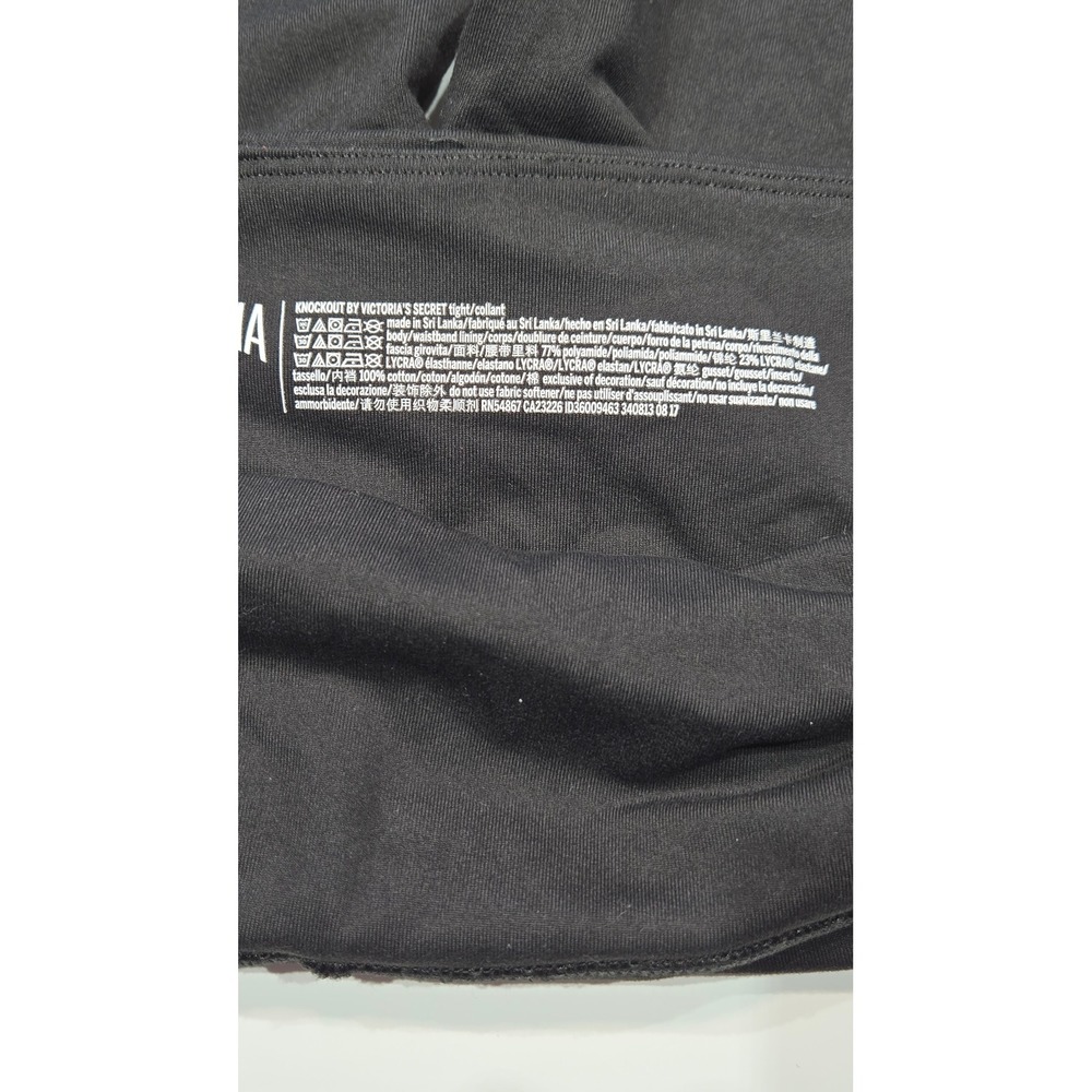 Victoria Sport Knockout Black Leggings Women's Medium Workout Gym (1263) - Picture 4 of 7